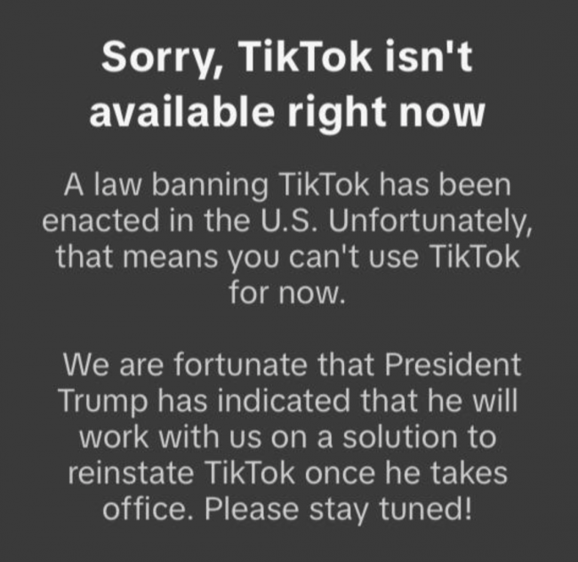 TikTok in den USA verboten