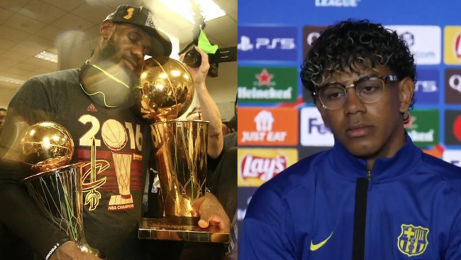 Lamine Yamal ruft LeBron James' Geist herauf, bevor er eine 'Remontada' gegen Atlético de Madrid versucht