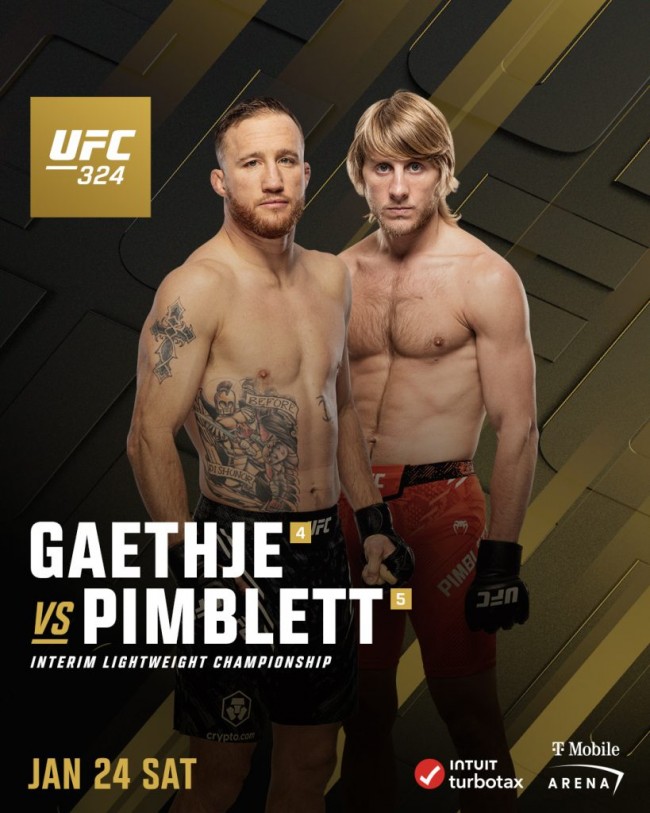 Justin Gaethje vs. Paddy Pimblett: Zeiten und wie man UFC 324 an diesem Wochenende schaut