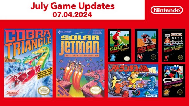 Nintendo Switch Online mit Golf, Donkey Kong, Cobra Triangle und mehr