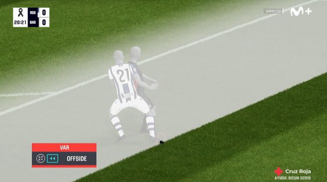 Große Kontroverse in Barcelona, nachdem der VAR Lewandowskis Tor aberkannt hat, aber es gibt eine Erklärung