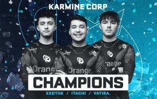 Karmine Corp ist der Sieger der Rocket League Championship Series Winter Major