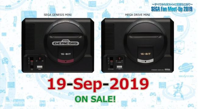 Sega Mega Drive Mini für Mitte September bestätigt