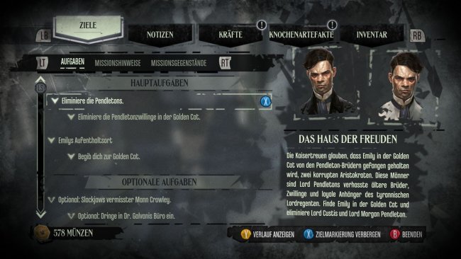 Dishonored: Die Maske des Zorns