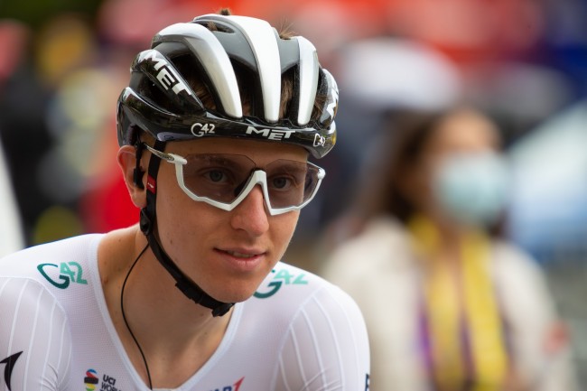 Tadej Pogačar wird beim Rennen in Slowenien von 40-jährigem britischen Anwalt geschlagen