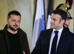 Selenskyj sucht Unterst&uuml;tzung in Paris, da der Nahostkrieg die Aufmerksamkeit von der Ukraine ablenkt