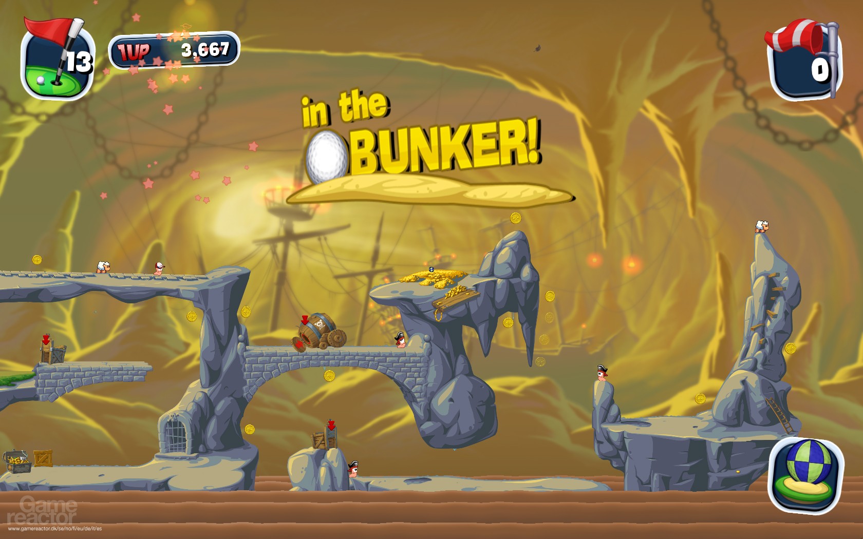 Worms Crazy Golf