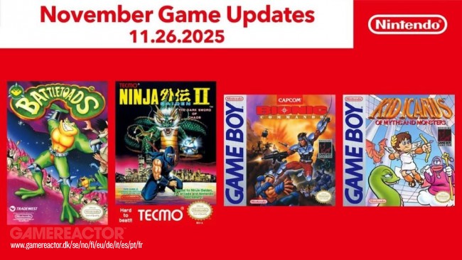 Kid Icarus, Ninja Gaiden und Battletoads kommen für die Nintendo Switch Online