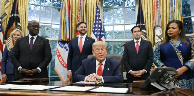 Trump empfängt die Führer des Kongos und Ruanda