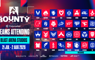 BLAST Bounty Season 2 2026: Die 32 eingeladenen Teams wurden bekannt gegeben