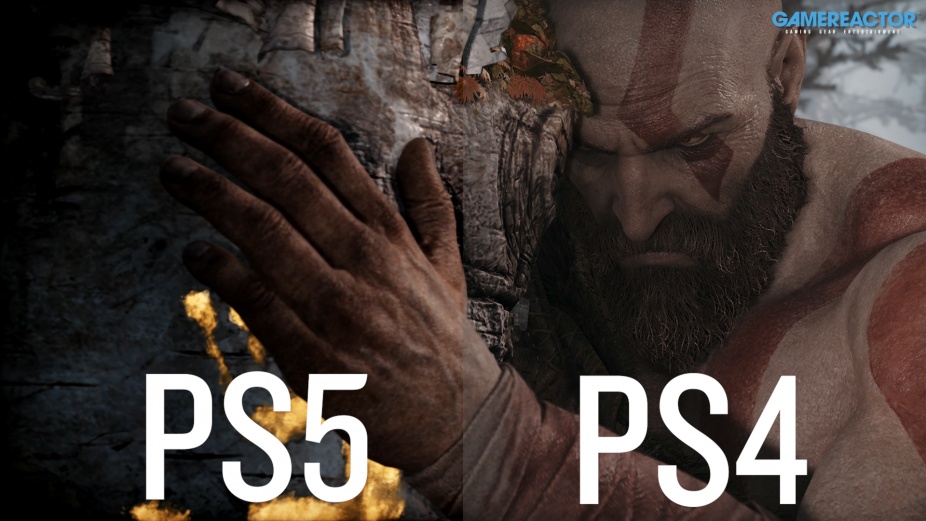 God Of War Grafikvergleich Ps4 Vs Ps5