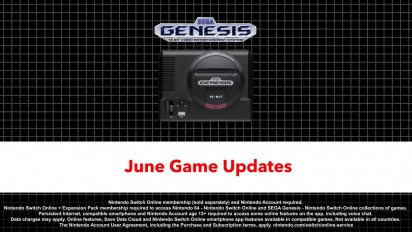 Nintendo Switch Online - Sega Mega Drive Juni 2022 Spiel-Update