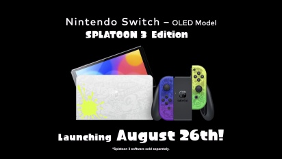 Nintendo Switch - OLED Modell Splatoon 3 Edition