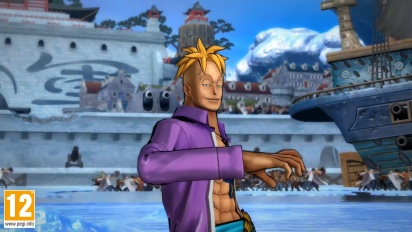 One Piece: Burning Blood - Marco Move Set - Trailer