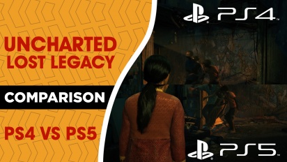 Uncharted: Legacy of Thieves Collection - Grafikvergleich The Lost Legacy (PS4/PS5)