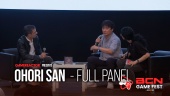 Yasuhiro Ohori, Ehrengast beim BCN Game Fest &ndash; Panel-Interview mit David Caballero