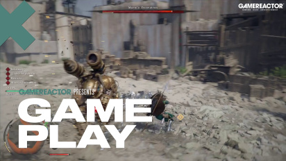 Crimson Desert - Excavatron Bosskampf-Gameplay