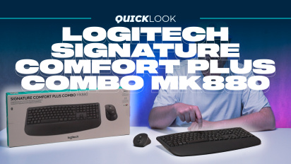Logitech Signature Comfort Plus Combo MK880 (Quick Look) - F&uuml;r den ganzen Tag Komfort