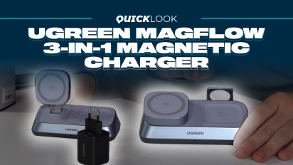 UGreen MagFlow 3-in-1 Charger (Quick Look) - Volle Geschwindigkeit, fester Sitz