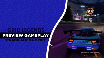 Grid Legends - Über den Strada Alpina Circuit driften (Gameplay)