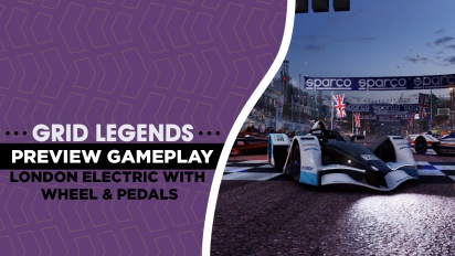 Grid Legends - Electric-Formula-Rennen auf ''Westminster Loop'' (Gameplay)