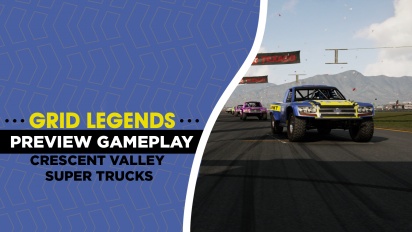 Grid Legends - Im Super Truck durch das Crescent Valley (Gameplay)