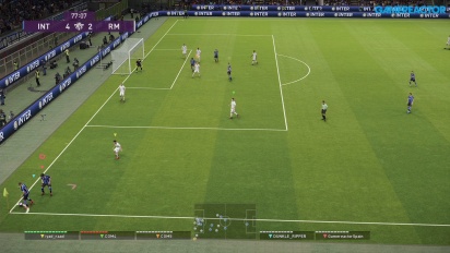 eFootball PES 2020 - Gameplay (Data-Pack 6.0) - Inter vs Madrid