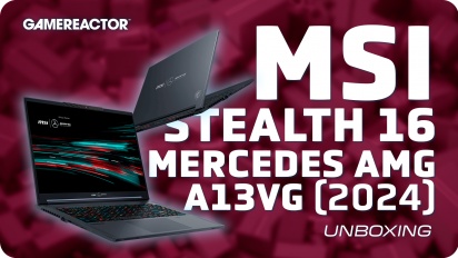 MSI Stealth 16 Mercedes-AMG Motorsport A13V (2024) - Auspacken