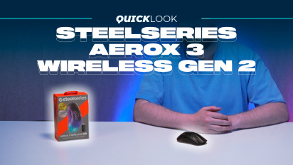 SteelSeries Aerox 3 Wireless Gen 2 (schneller Blick) - Verwirrender Name, sehr fähige Maus