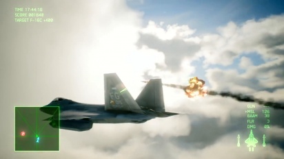Ace Combat 7: Skies Unknown - F-22A Aircraft Focus Trailer