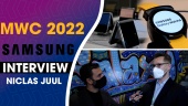 Samsung Galaxy - Booth-Tour und Interview mit Niclas Juul auf dem MWC 2022