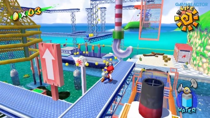 Super Mario Sunshine - Ricco Harbor auf Nintendo Switch (Gameplay)