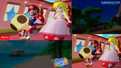 Super Mario Sunshine - Grafikvergleich Gamecube/Switch