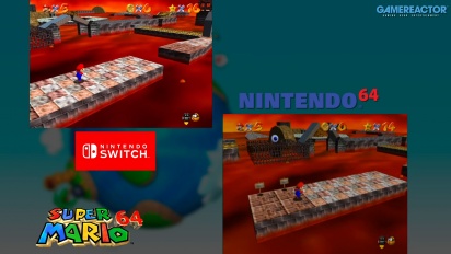 Super Mario 64 - Grafikvergleich Nintendo 64/Switch