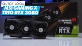 MSI Geforce RTX 3080 Gaming X Trio: Quick Look